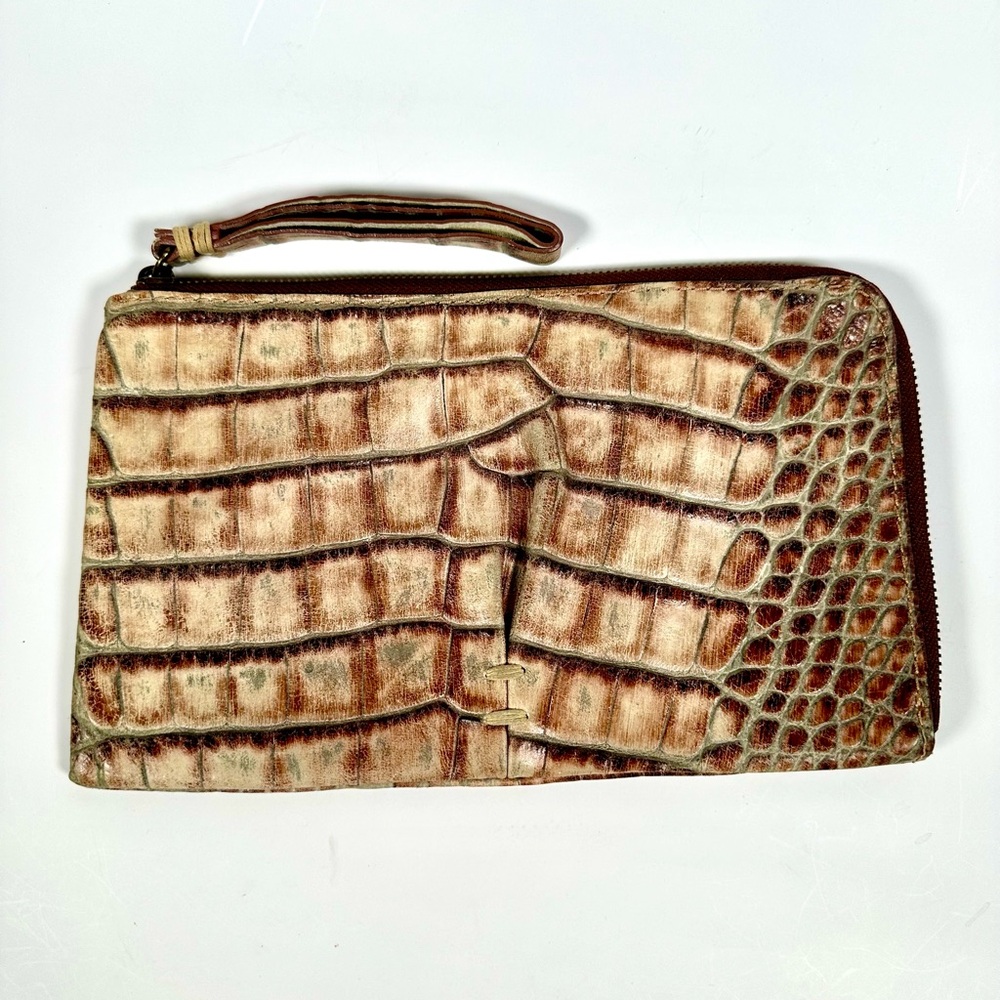49 Square Miles Leather Wristlet